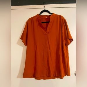 Blouse from Amazon.  Not sure which brand.